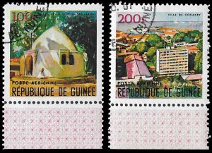 Guinea SC C90-C91 * Buildings with Selvage * CTO * 1967