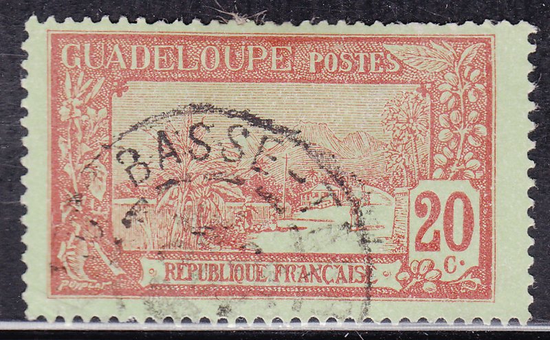 Guadeloupe 63  View of La Soufriere 1905