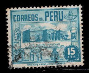 Peru  Scott  427 Used stamp Waterlow printing