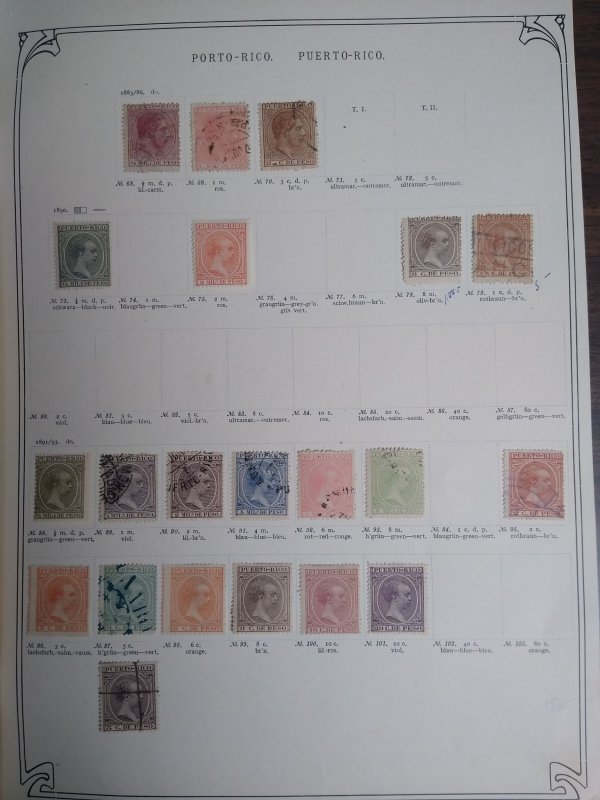 collection on pages Puerto Rico CV $29