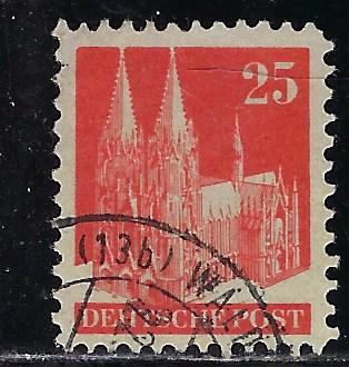 Germany AM Post Scott # 648, used