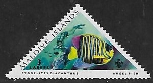 Maldive Islands # 110 - Angel Fish - MNH.....(BRN18)