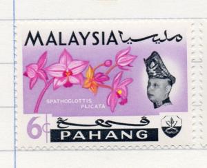 Malaya 1957 Early Issue Fine Mint Hinged 6c. 207042