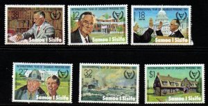 SAMOA SG588/93 1981 YEAR FOR THE DISABLED PERSONS MNH