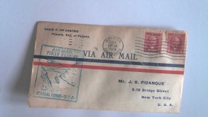CANAL ZONE FIRST FLIGHT COVER TO US W/SCOTT# C3, 106