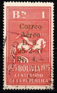 Bolivia #C60 F-VF Used CV $5.00 (X1748)