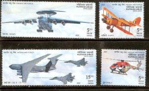 India 2007 Air Force Aircraft Helicoptor Military MNH Sc2201