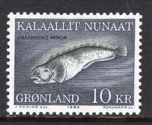Greenland 137 Fish MNH VF