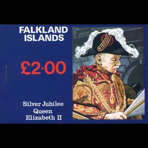 FALKLAND IS. 1977 - Scott# 254a-6a Booklet-S.Jub. NH