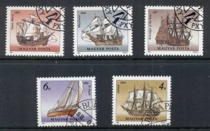 Hungary 1988 Sailing Ships CTO