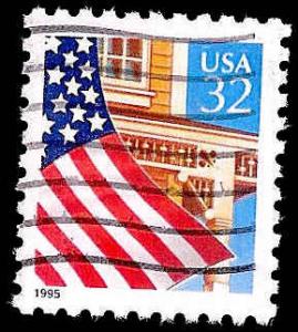 # 2897 USED FLAG OVER PORCH