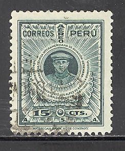 Peru C46 used SCV $ 0.20