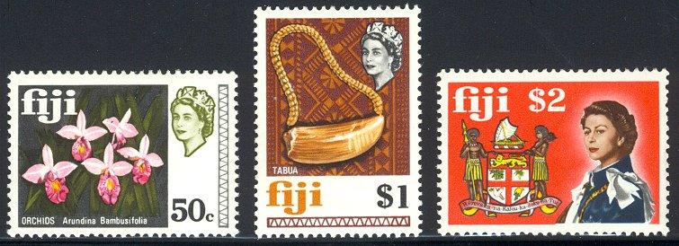 HALF-CAT BRITISH SALE: FIJI #260-76 Mint NH