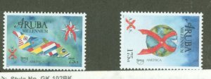 Aruba #193-194  Single (Complete Set)