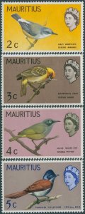 Mauritius 1965 SG317-340 Birds (4) MLH