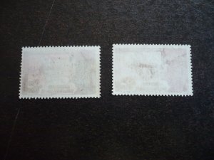 Stamps - France - Scott# B147-B148 - Used Set of 2 Stamps