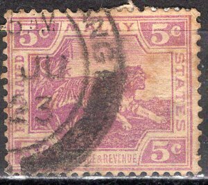 Malaya; 1928: Sc. # 58; Used Single Stamp