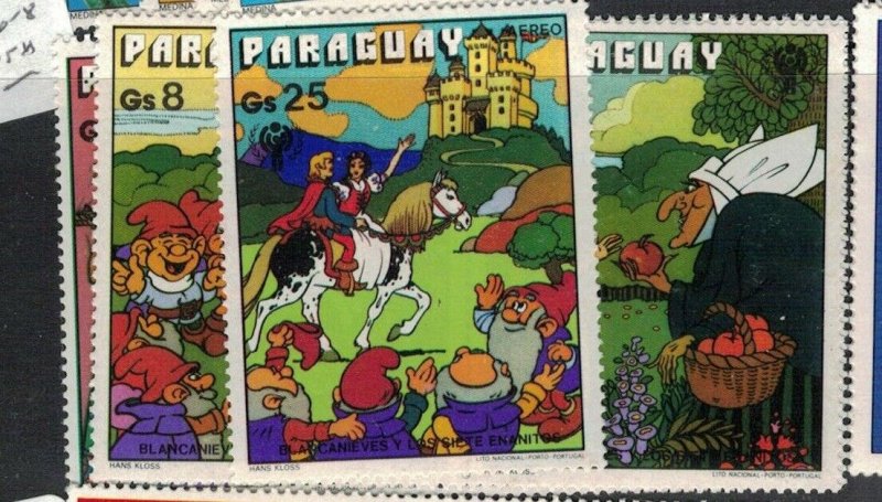 Paraguay SC 1866-8 MNH (7eek)