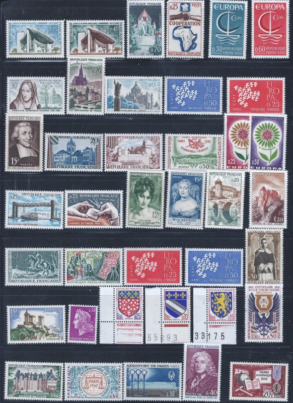 FRANCE 75 MNH STAMPS STARTS A A LOW PRICE LOOK!!!