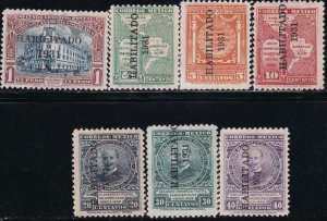 Mexico 1931 676-682 LH Set