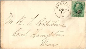 United States Pennsylvania Wyoming c1880 cork killer  1839-1913  3c Washingto...