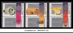 ISRAEL - 1993 HANUKKA - 3V - MINT NH