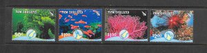 MARINE LIFE - NEW ZEALAND #2162-5  MNH