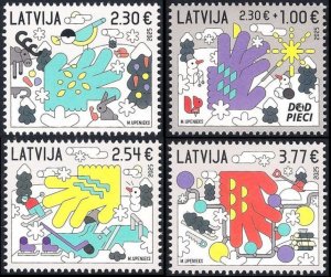 Latvia / Letland - Postfris / MNH - Complete set Christmas 2025