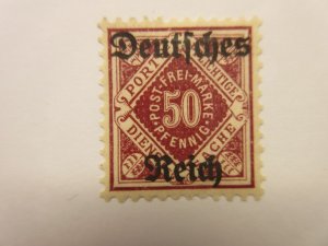 German States WURTTEMBERG Scott O63 MINT HINGED Lot11 Cat $6.50