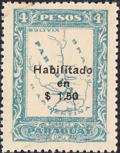 Paraguay #267;  MH