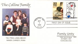 #2104 Family Unity Collins FDC