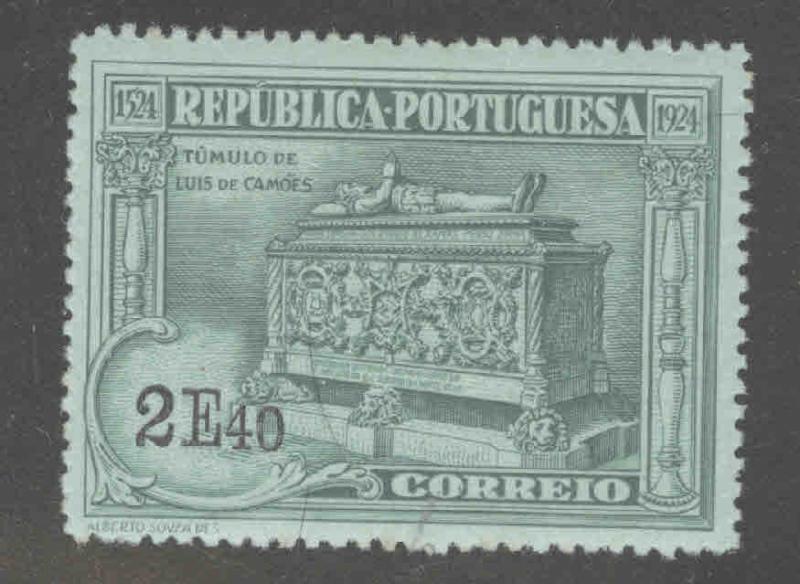 Portugal Scott 340 MH* from 1924 Camoens set