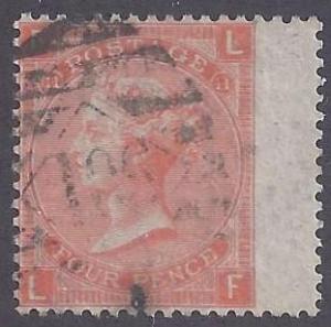 Great Britain scott #43 Used