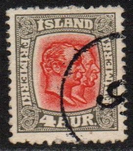 Iceland Sc #73 Used