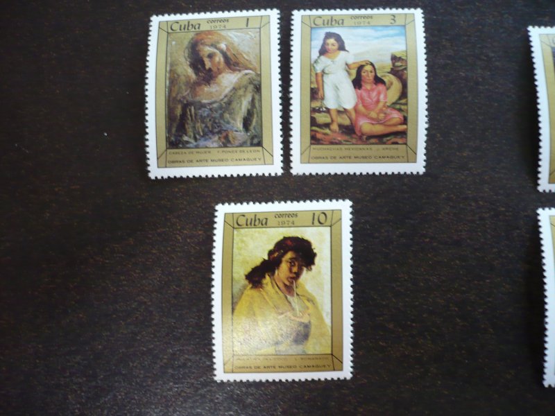 Stamps - Cuba - Scott# 1858-1862 - Mint Hinged Set of 5 Stamps