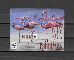 BAHAMAS 2012 WWF SG MS 1620 MNH Cat £16