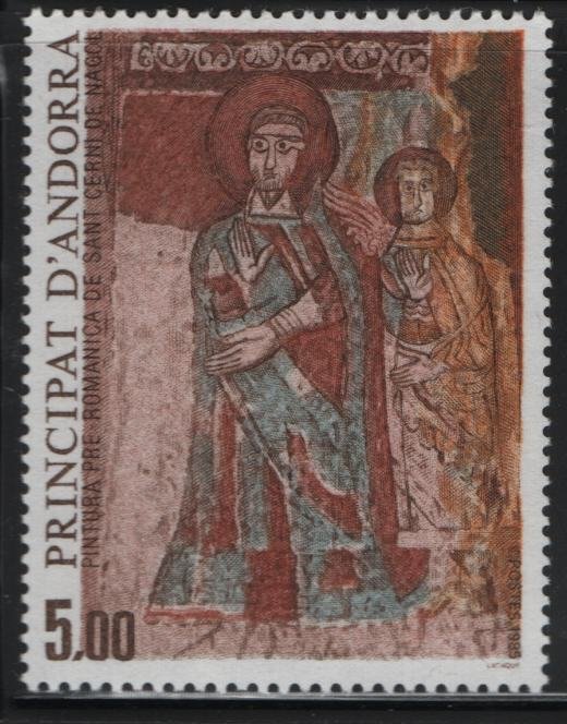 ANDORRA, 342, MNH, 1984, TWO SAINTS