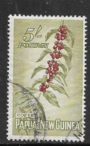 Papua & New Guinea #146 5sh Coffee (U) CV$2.10