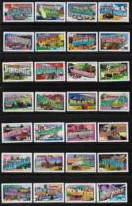 UNITED STATES SC# 3561-3610 SET/50  VF/MNH