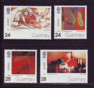 Guernsey Sc 511-14 1993 Europa  stamps NH