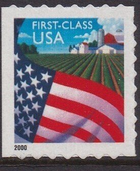 3450 Flag Over Farm MNH