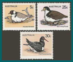 Australia 1978 Birds 2, MNH #682,684,685,SG671,SG676,SG677