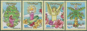 Tuvalu 1993 SG689-692 Christmas set MNH