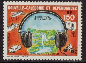 Thematic stamps NEW CALEDONIA 1987 NOISE PROTECTION 806 mint