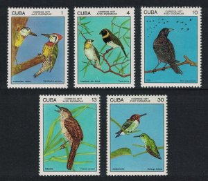 Caribic Birds 5v 1977 MH SG#2353-2357