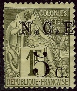 New Caledonia #8 Mint F-VF SCV$32.50...French Colonies are Hot!