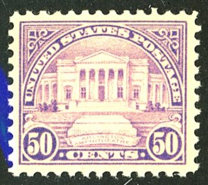 U.S. #570 MINT OG VLH