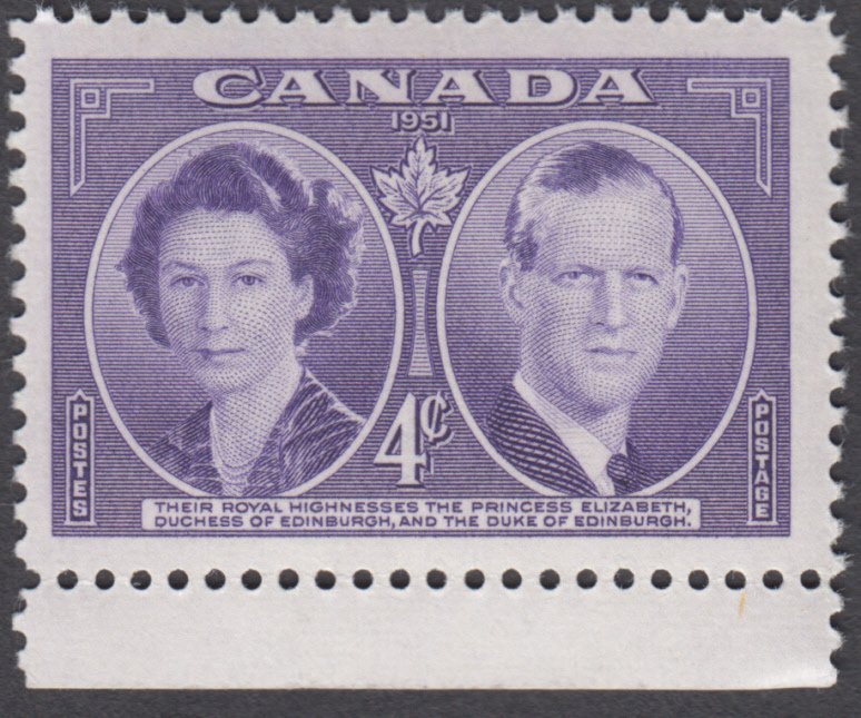 Canada - #315 Royal Visit - MNH