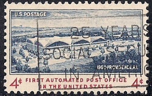 1164 4 cent First Automated Post Office VF used