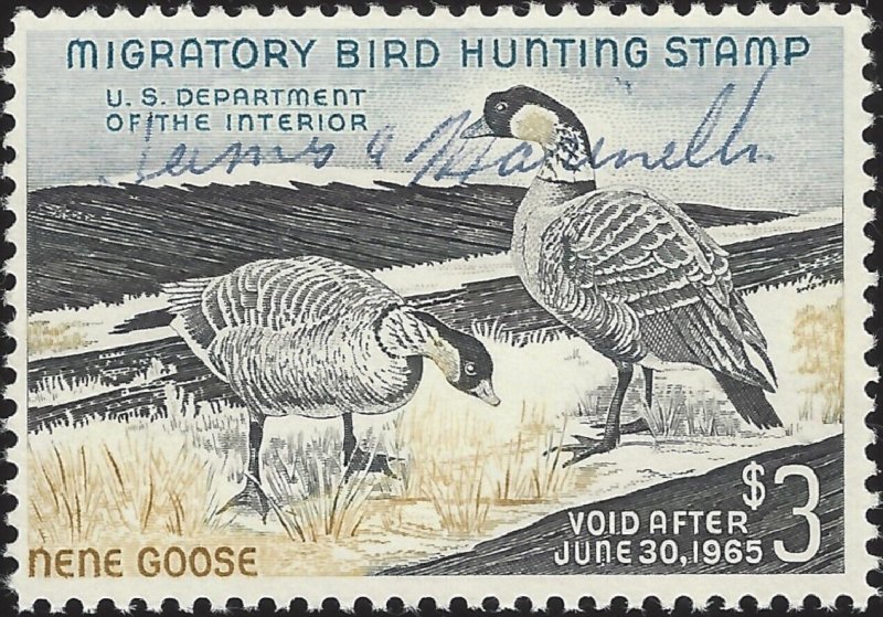 US Scott #RW31 Used VF 1964 US Federal Duck Stamp